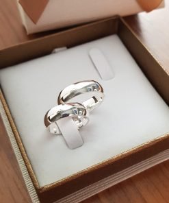 PAR DE ALIANÇAS GÊNOVA 5MM