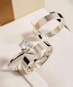 PAR DE ALIANÇAS FLÓRIDA 4MM