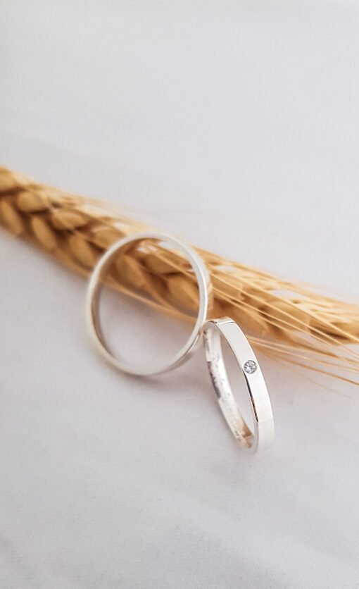 PAR DE ALIANÇA CANADÁ 2MM