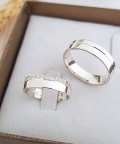 PAR DE ALIANÇAS ZURIQUE 5MM