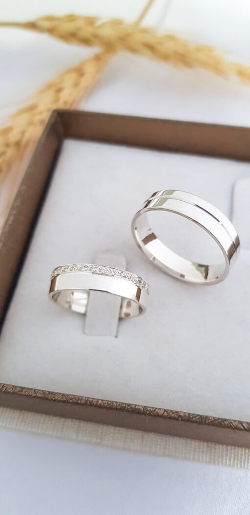 PAR DE ALIANÇAS ZURIQUE 5MM